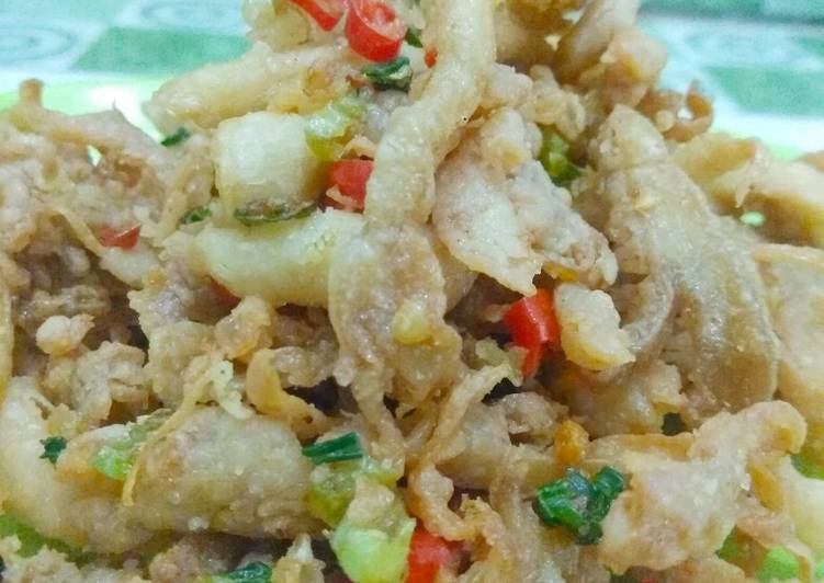 Jamur krispy cabe garam
