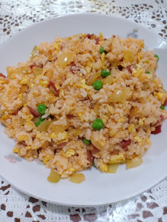Foto resep Nasi Goreng Saos Tomat