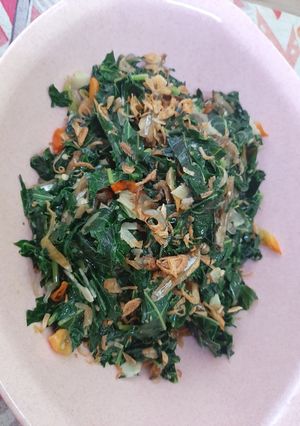 Foto resep Tumis Daun Pepaya Teri