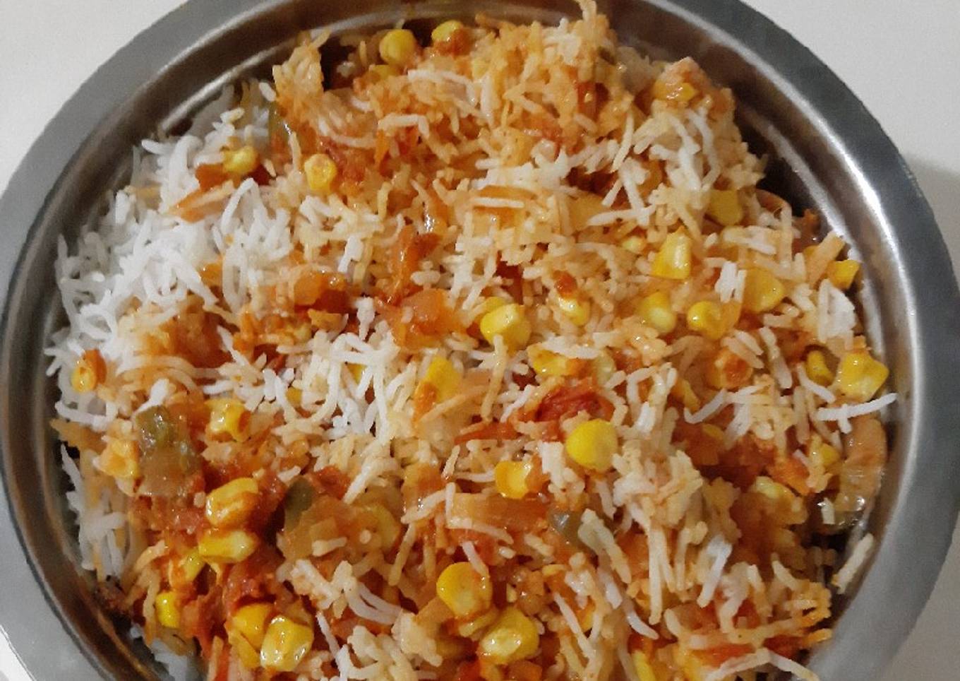 Corn briyani