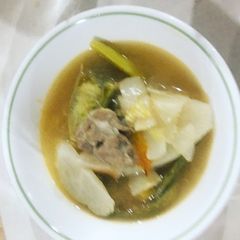 A picture of Pork Sinigang.