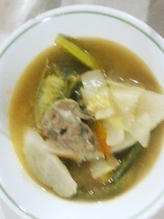 A picture of Pork Sinigang.