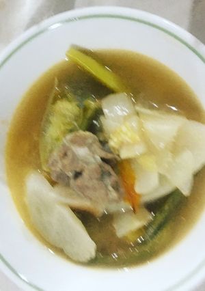 A picture of Pork Sinigang.