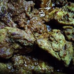 A picture of Chicken masala.