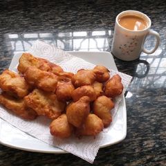 A picture of Banana Fritters #Breakfastideas.