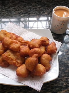 A picture of Banana Fritters #Breakfastideas.