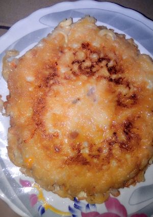 A picture of Fried Indomitable and egg.