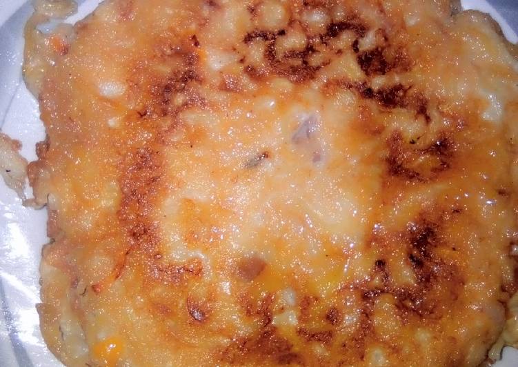 Easiest Way to Cook Tasty Fried Indomitable and egg