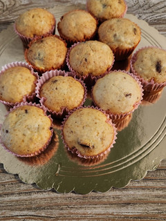 Una foto de Muffins de Banana y Arándanos