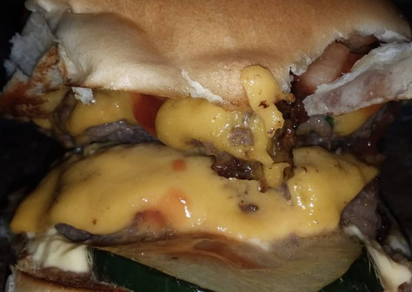 Hamburguesa doble cuarto!!!
