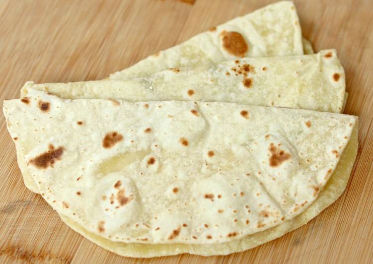 Langkah Mudah untuk Menyiapkan Kulit Tortilla / Kebab Anti Gagal