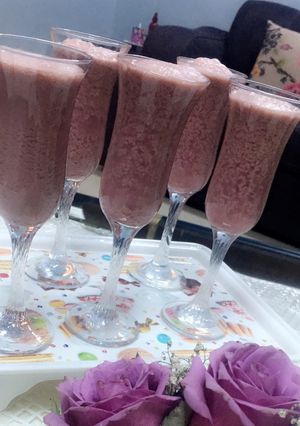 صورة لوصفة العصير المخملي