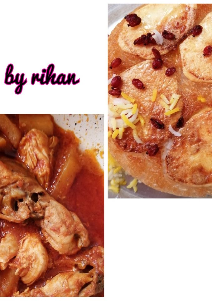 عکسی از دستور مرغ ترش