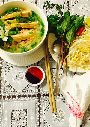 A picture of Chicken Pho.