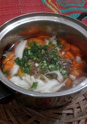 Foto resep Sup Jamur sederhana