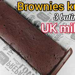 A picture of Brownies coklat 3 butir telur.