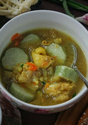 Foto resep Lontong Kikil