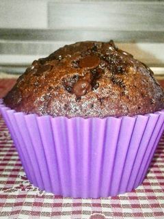 Foto di Muffin al cacao con gocce di cioccolato!