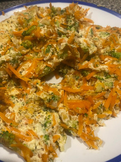 Una foto de Tortitas de verduras