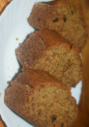 A picture of Banana bread.