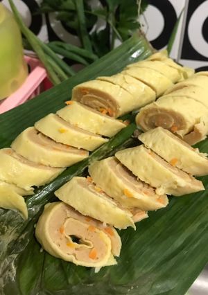 Foto resep Egg chicken roll ala Hokben