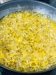 Hình của món Hạt Đác Rim Chanh Dây.