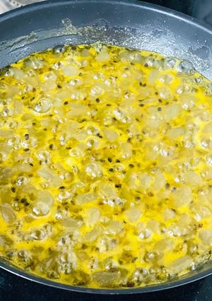 Hình của món Hạt Đác Rim Chanh Dây.