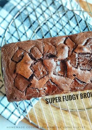 Foto resep Super fudgy brownies panggang (pakai oven tangkring)