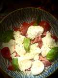 Tomates poivre et Mozza