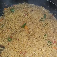 A picture of Fried indomie.