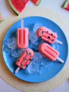 Una foto de Helado saludable de sandía