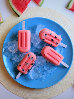 Una foto de Helado saludable de sandía