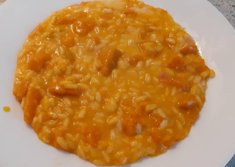 Risotto zucca e gorgonzola