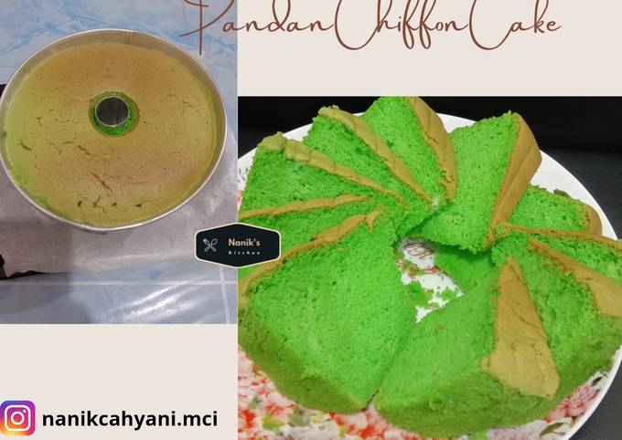 Pandan Chiffon Cake