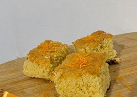 • Torta de naranja sin gluten, con harina de arroz •