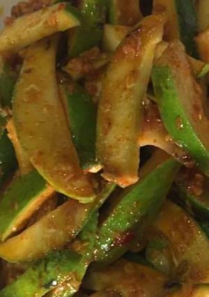 A picture of Keri ka achar.