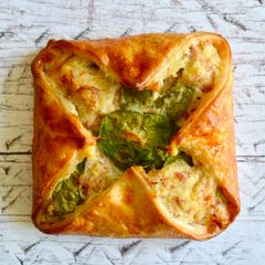 A picture of Ham Hock & Spinach Parcels.