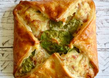 How to Cook Delicious Ham Hock  Spinach Parcels