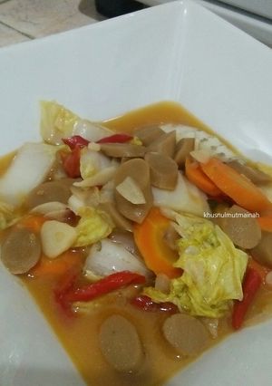 Foto resep Tumis simpel sawi putih