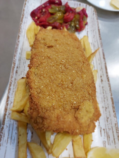 Una foto de Cachopo vegano de Berenjena