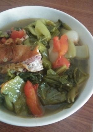 Hình của món Canh cá dưa muối.