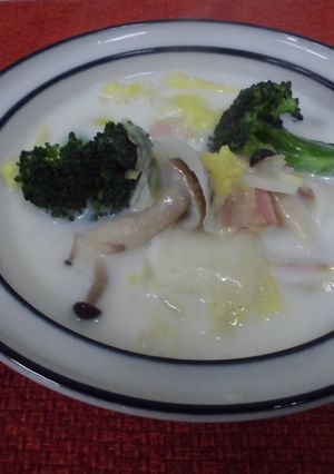 A picture of Creamy Chinese Cabbage.