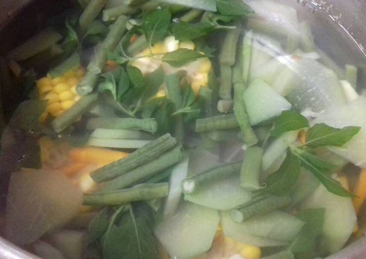 Cara meracik Sayur Bening bumbu Kunci Anti Gagal