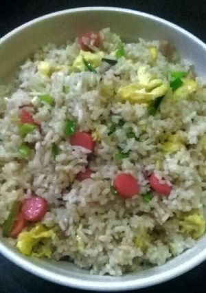 Foto resep Nasi goreng putih / nasi goreng hongkong