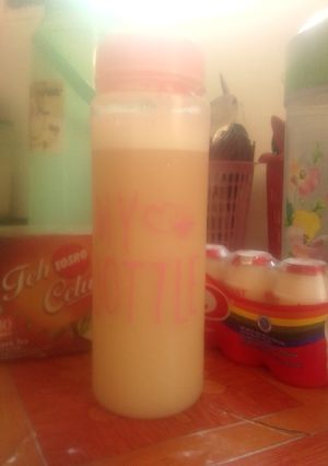 Foto resep Teh yakult shaker