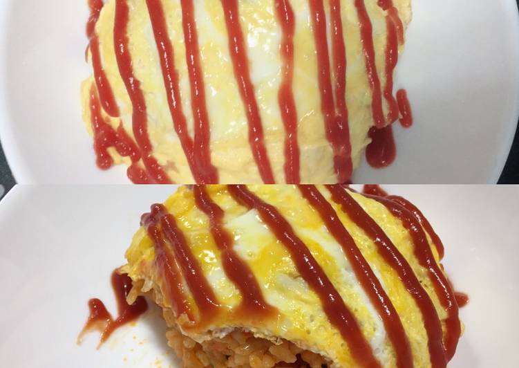Steps to Make Quick Japanese Omurice