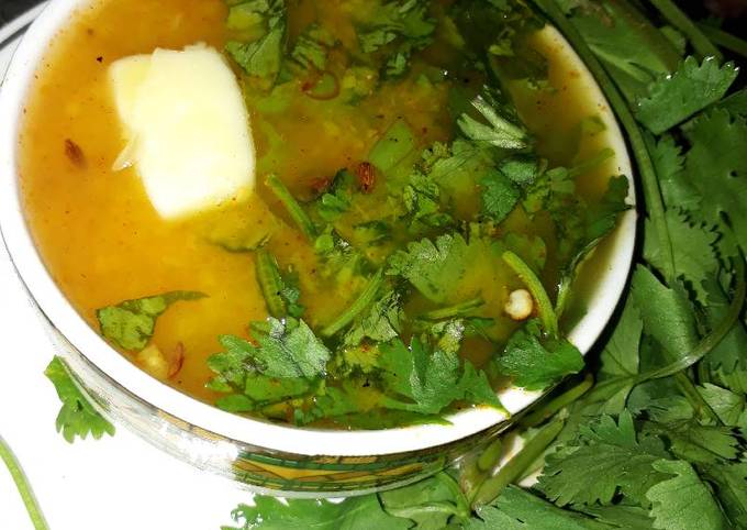 Steps to Prepare Favorite Healthy Dal Soup