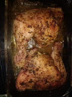 Una foto de Pollo Asado al Horno