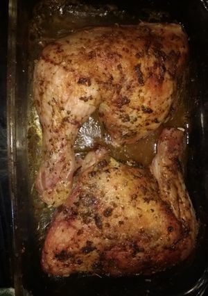 Una foto de Pollo Asado al Horno