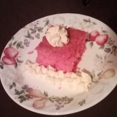 Jello cake 🎂 A picture of Jello cake 🎂.